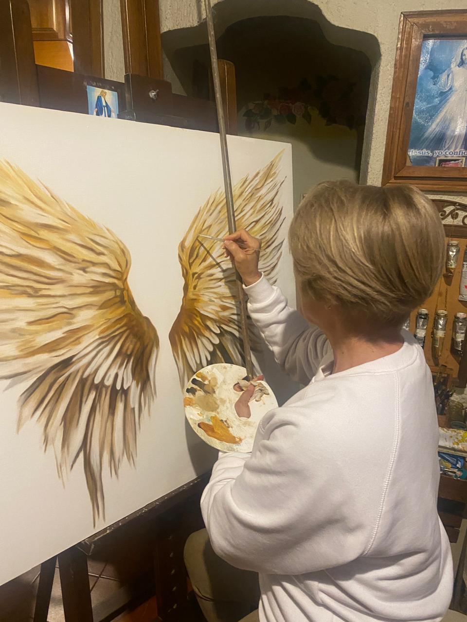 Irma Serafina tiene un gran gusto por las artes, en especial la pintura